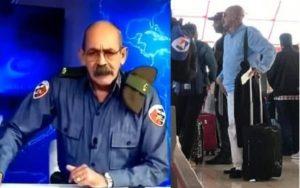 Rafael Serrano es captado en cámara