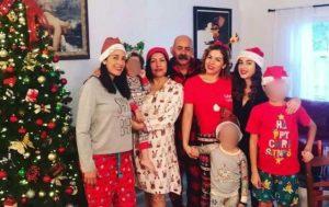 Serrano prefirió celebrar la navidad