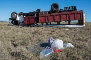 accidente en Santa Cruz del Sur