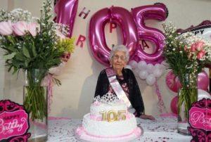 festejó sus 105 años
