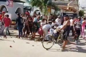 Carretilleros en Holguín