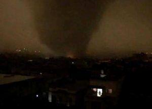 Tornado en La Habana