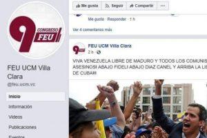 mensajes de apoyo a Juan Guaidó