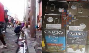 recogen del piso