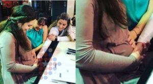 Rachel Cruz está embarazada