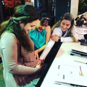 Rachel Cruz está embarazada