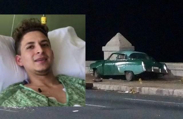 víctima del accidente en el malecón habanero