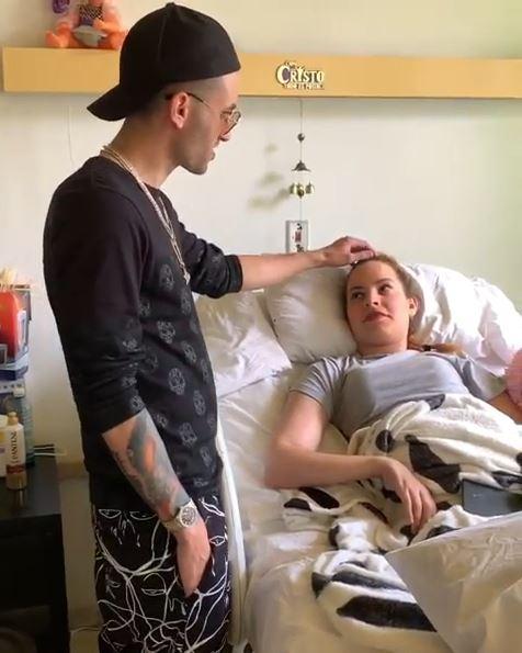 emotivo video de Maylen Díaz desde el hospital