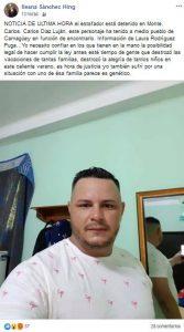 Detenido por estafa
