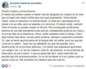 miedo del polizón