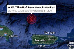 sismo en Puerto Rico