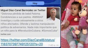 enérgica respuesta a Díaz-Canel