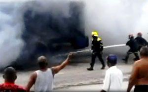 explosión en Bayamo