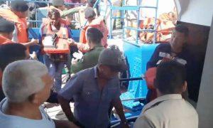 barco que encalló