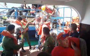 barco que encalló