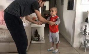 Niño cubano operado de un tumor cerebral