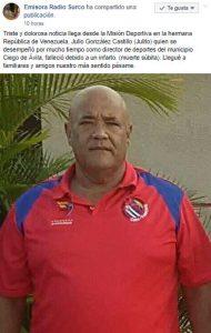Misión Deportiva en Venezuela