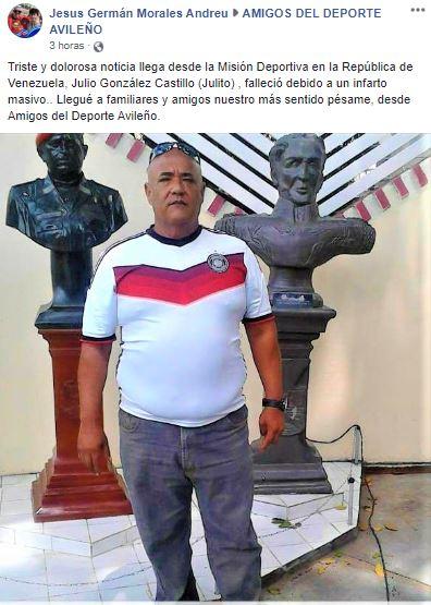 Misión Deportiva en Venezuela