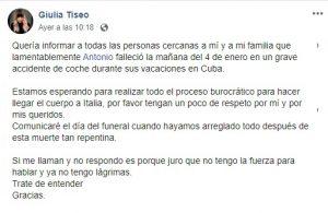 Tragedia en Varadero