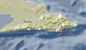 sismo perceptible en Guantánamo