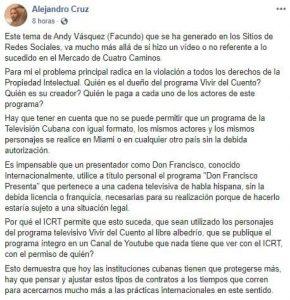 Luis Silva un bloguero cubano