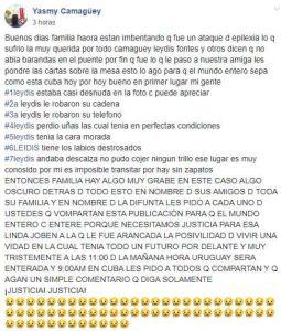 La muerte de una joven en Camagüey