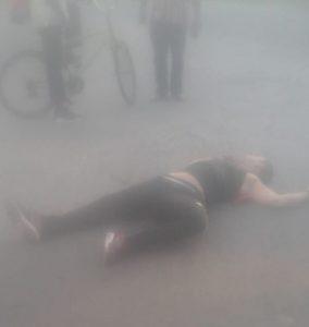 baleado en Guyana