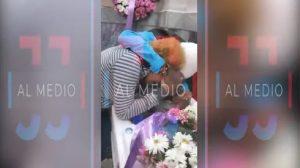 imágenes inéditas del velorio