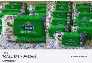 Toallitas húmedas
