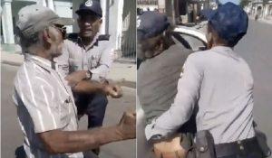 Maltrato policial en Cuba