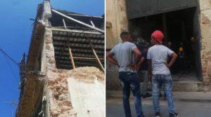 derrumbe en la Habana Vieja