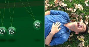La divertida conversación con sus primos en WhatsApp