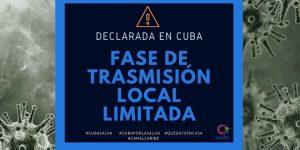 fase de transmisión local del Covid-19