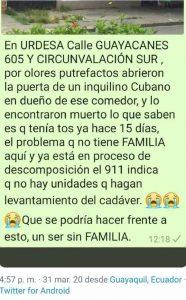 Tragedia en Guayaquil
