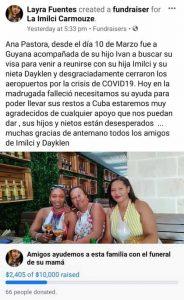 fue a Guyana a recoger su visa