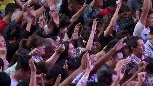 movilización pacífica antisistema