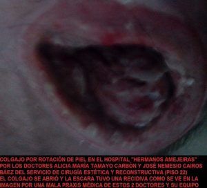 denuncia al Hospital Hermanos Ameijeiras