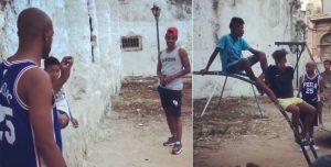 El Dany jugando bolas