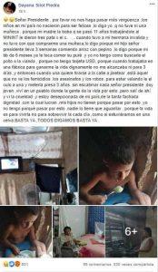 Madre escribe a Díaz-Canel