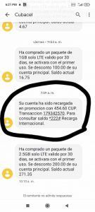 recargas del exterior