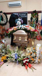 imágenes del funeral de Farah María