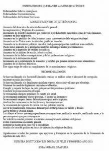 Letra del Año 2021