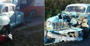 accidente vial cerca de Yaguajay