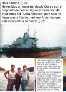 Hijas de un marino argentino
