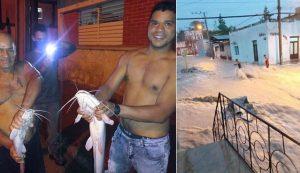 fuertes lluvias en la zona oriental