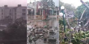 Tormenta local severa hizo estragos en Ciego de Ávila