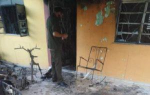incendio en una vivienda de Matanzas