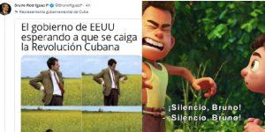 Bruno Rodríguez publica un meme