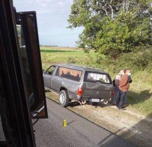 atropellado por un carro fúnebre