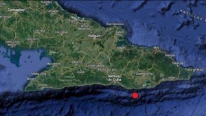 Sismo al oriente de Cuba